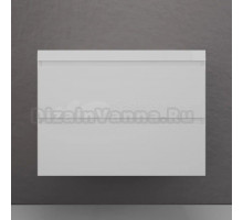 Тумба подвесная "Манхэттен 80" ЭМАЛЬ, под раковину ASTI, 2 ящика, PLUS, белый