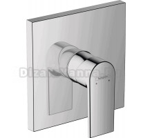 Встраиваемый смеситель для душа и ванны Hansgrohe Vernis Shape 71668000 С ВНУТРЕННЕЙ ЧАСТЬЮ, хром
