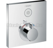 Термостатический смеситель встраиваемый Hansgrohe ShowerSelect 15762000 С ВНУТРЕННЕЙ ЧАСТЬЮ, хром