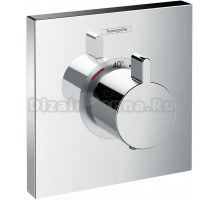 Термостатический смеситель встраиваемый Hansgrohe ShowerSelect 15760000 С ВНУТРЕННЕЙ ЧАСТЬЮ, хром