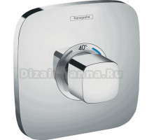 Термостатический смеситель встраиваемый Hansgrohe Ecostat E 15705000 С ВНУТРЕННЕЙ ЧАСТЬЮ, хром