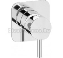 Встраиваемый смеситель для душа и ванны IB Rubinetterie Milanotorino EMT300CC С ВНУТРЕННЕЙ ЧАСТЬЮ, chrome