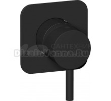 Встраиваемый смеситель для душа и ванны IB Rubinetterie Milanotorino EMT300NP С ВНУТРЕННЕЙ ЧАСТЬЮ, matt black