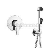 Гигиенический душ Melodia della vita Aria MDV35753 со смесителем, С ВНУТРЕННЕЙ ЧАСТЬЮ, хром