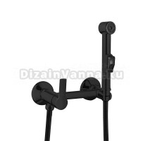 Гигиенический душ Melodia della vita Aria MDV35751bk со смесителем, черный