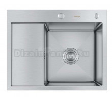 Мойка для кухни HOFFGER 5848R SATIN (Чаша справа)