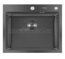 Мойка для кухни HOFFGER 6050T Black (Чёрная)