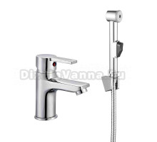 Комплект для раковины Melodia della vita Aria MDV35722 с гигиеническим душем, хром