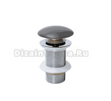 Донный клапан для раковины GID Minucia Dgm100 без перелива, матовый темно-серый