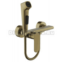 Гигиенический душ BELZ B645 B55645-5 со смесителем, матовое золото