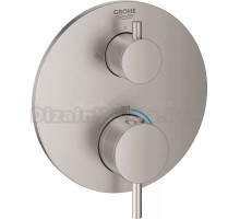 Термостатический смеситель встраиваемый Grohe Atrio 24135DC3 С ВНУТРЕННЕЙ ЧАСТЬЮ, суперсталь