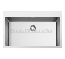 Мойка кухонная Smeg Mira VR12S70RS нержавеющая сталь