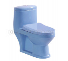 Детский унитаз-моноблок GID Aventura Tr2192-BU безободковый, с микролифтом, голубой