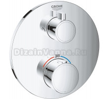Термостатический смеситель встраиваемый Grohe Grohtherm 24076000 С ВНУТРЕННЕЙ ЧАСТЬЮ, хром