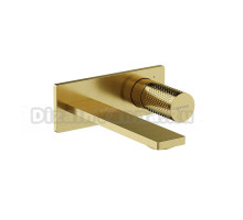 Смеситель для раковины Sancos Nexus, брашированное золото, PVD покрытие, SC9013BG