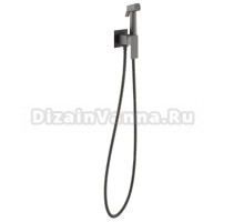 Гигиенический душ BELZ B805 B55805-3 со смесителем, С ВНУТРЕННЕЙ ЧАСТЬЮ, оружейная сталь