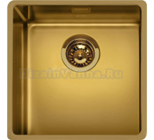 Мойка кухонная Smeg Mira VSTR40BRX цвет латунный
