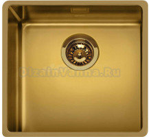 Мойка кухонная Smeg Mira VSTR50BRX цвет латунный