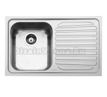 Мойка кухонная Smeg Alba SP791D-2 нержавеющая сталь