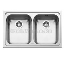 Мойка кухонная Smeg Alba SP792-2 нержавеющая сталь