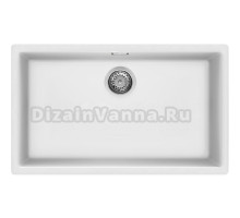 Мойка кухонная Smeg Quadra VZP76B белая