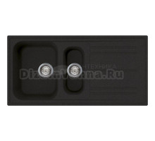 Мойка кухонная Smeg Rigae LZ102A2 антрацит