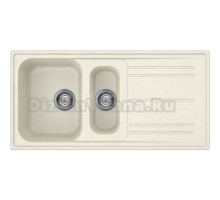 Мойка кухонная Smeg Rigae LZ102P кремовая