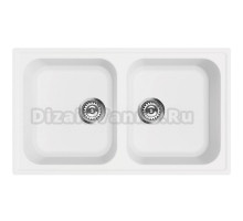 Мойка кухонная Smeg Rigae LZ862B белая