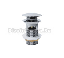 Донный клапан для раковины GID Minucia Ch100-1 с переливом, хром