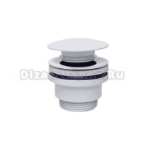 Донный клапан для раковины GID Minucia G-60W без перелива, белый