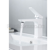 Смеситель для раковины Shevanik S4401C, белый