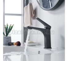 Смеситель для раковины Shevanik S4201H, черный