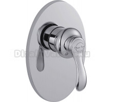 Встраиваемый смеситель для душа и ванны Jacob Delafon Fairfax E98710-CP С ВНУТРЕННЕЙ ЧАСТЬЮ, хром