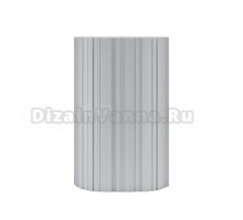 Раковина напольная Abber Stein AS2551-H 58 матовая белая, овальная, моноблок, искусственная камень