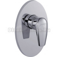 Встраиваемый смеситель для душа и ванны Jacob Delafon Panache E98704-CP С ВНУТРЕННЕЙ ЧАСТЬЮ, хром