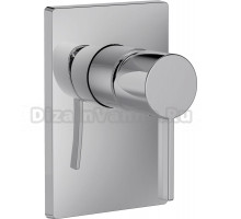 Встраиваемый смеситель для душа и ванны Jacob Delafon Stillness E98711-CP С ВНУТРЕННЕЙ ЧАСТЬЮ, хром