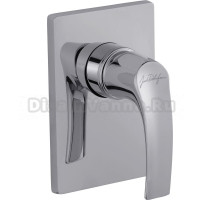 Встраиваемый смеситель для душа и ванны Jacob Delafon Symbol E98712-CP С ВНУТРЕННЕЙ ЧАСТЬЮ, хром