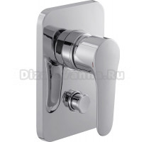 Встраиваемый смеситель для душа и ванны Jacob Delafon July E98714-CP С ВНУТРЕННЕЙ ЧАСТЬЮ, хром