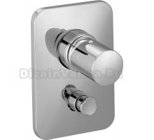 Встраиваемый смеситель для душа и ванны Jacob Delafon Toobi E98719-CP С ВНУТРЕННЕЙ ЧАСТЬЮ, хром