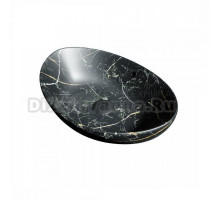 Накладная раковина Maretti Eleganza EN13NS48-560MR 59 черный мрамор, овальная