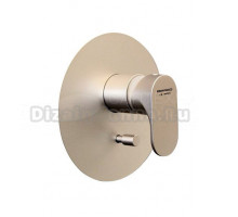 Встраиваемый смеситель для душа и ванны KERAMA MARAZZI Ole 69470EKM.M0.071 С ВНУТРЕННЕЙ ЧАСТЬЮ, золотой атласный