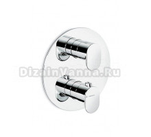 Термостатический смеситель встраиваемый KERAMA MARAZZI Ole 67638EKM.21.018 С ВНУТРЕННЕЙ ЧАСТЬЮ, матовый черный