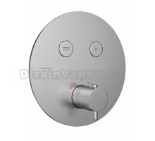Термостатический смеситель встраиваемый KERAMA MARAZZI Eterna 70426EXKM.50.050 С ВНУТРЕННЕЙ ЧАСТЬЮ, нержавеющая сталь