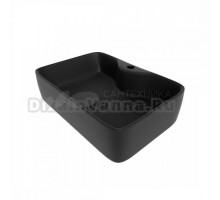 Накладная раковина Maretti Umbria UM13NS96-560 48 матовая черная, прямоугольная