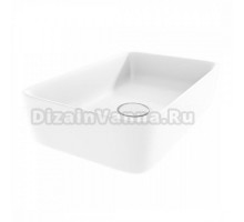 Накладная раковина Maretti Umbria UM13NS03-740 48 матовая белая, прямоугольная