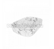 Накладная раковина Maretti Florenza FL13NS66-740MR 61 белый мрамор, прямоугольная