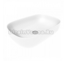 Накладная раковина Maretti Florenza FL13NS66-740 61 матовая белая, прямоугольная