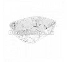 Накладная раковина чаша Maretti FL13NS25-740MR, белый мрамор