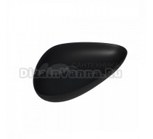 Накладная раковина Maretti Elio EL13NS56-560 59 матовая черная, овальная