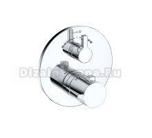 Термостатический смеситель встраиваемый Kludi Nova Fonte 208100515 С ВНУТРЕННЕЙ ЧАСТЬЮ, хром